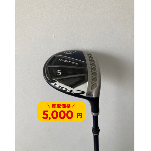 【5,000円】YAMAHA 5番Fw inpres UD＋2 純正S
